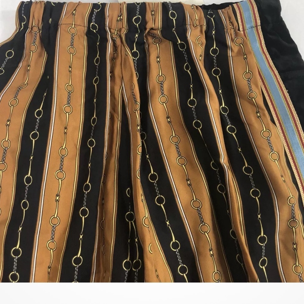 Gucci velvet/silk Horsebit joggers. NEW - Picture 3 of 13